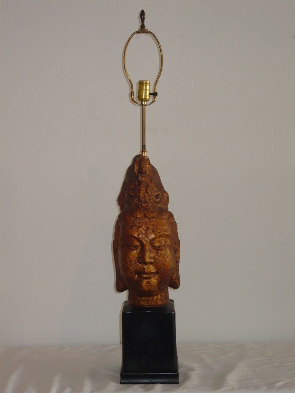 Monumental  Guan Yin Goddess Lamp