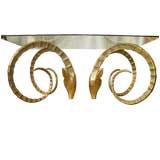 Brass Ibex Dining Table