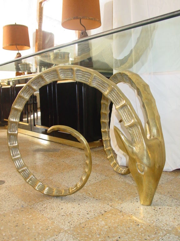 Brass Ibex Dining Table