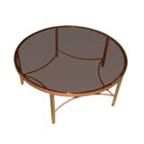 Unusual Brass Coffee Table