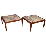 Pair of Marble Tables