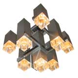 Cubist Gaetano Sciolari Chandelier