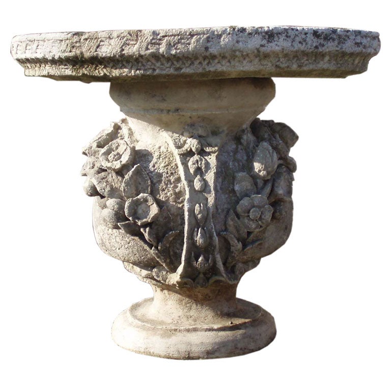 Late 18th century Italian carved stone table For Sale at 1stDibs