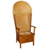 Antique Scottish Orkney arm chair.