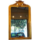 Large French Louis XV gilt mirror