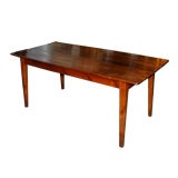 French farm cherrywood dining table French farm cherrywood dining table