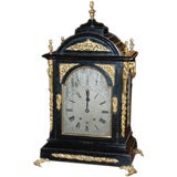 Antique English George III mantle clock
