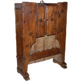 17th century French oak cupboard