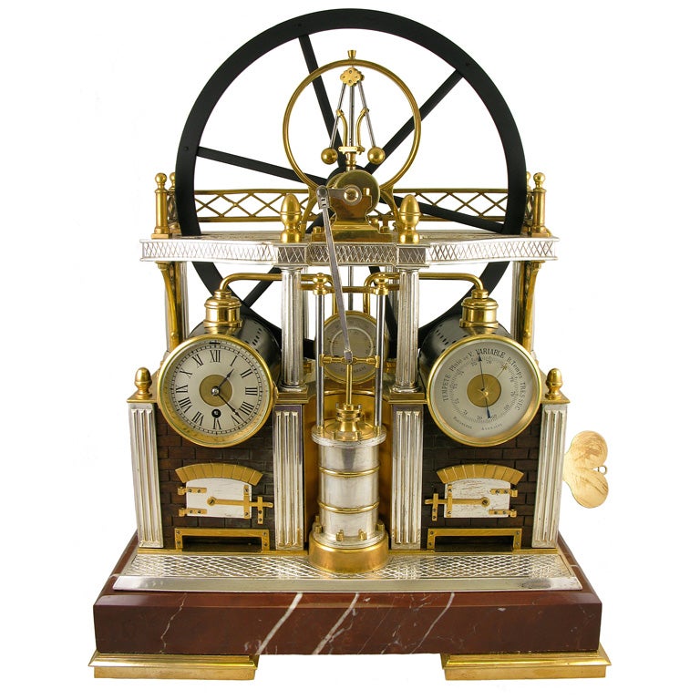 A French Industrial Steam-Engine Form Weather Station For Sale