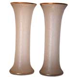 a pair of French Art Deco vases