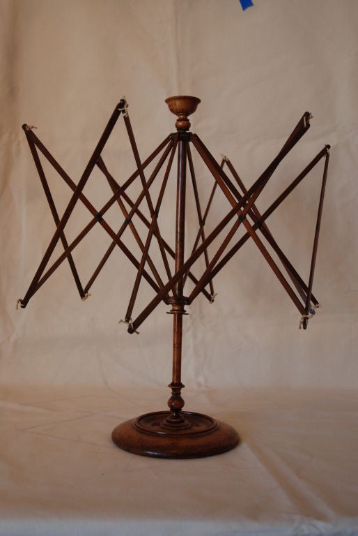 a mid-19th century fruitwood swift