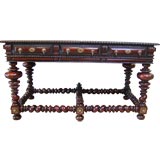 nineteenth century Portuguese library table
