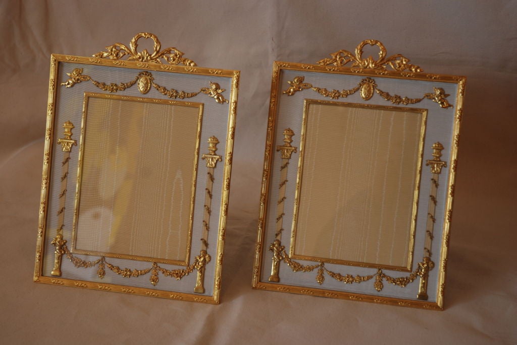 19th Century a collection of 19th century French gilt picture frames For Sale