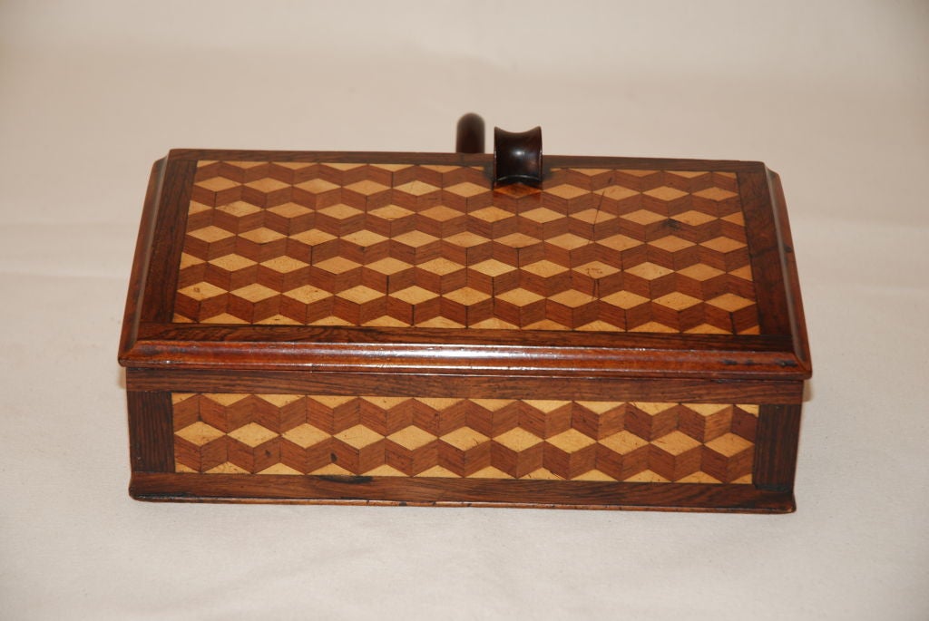 19th century gentleman's club cigar box