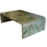 shagreen table after Jean-Michel Frank