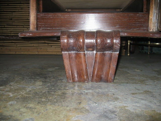 Schreibtisch aus Eichenholz von Ceruse, Maxime Old zugeschrieben (Holz) im Angebot