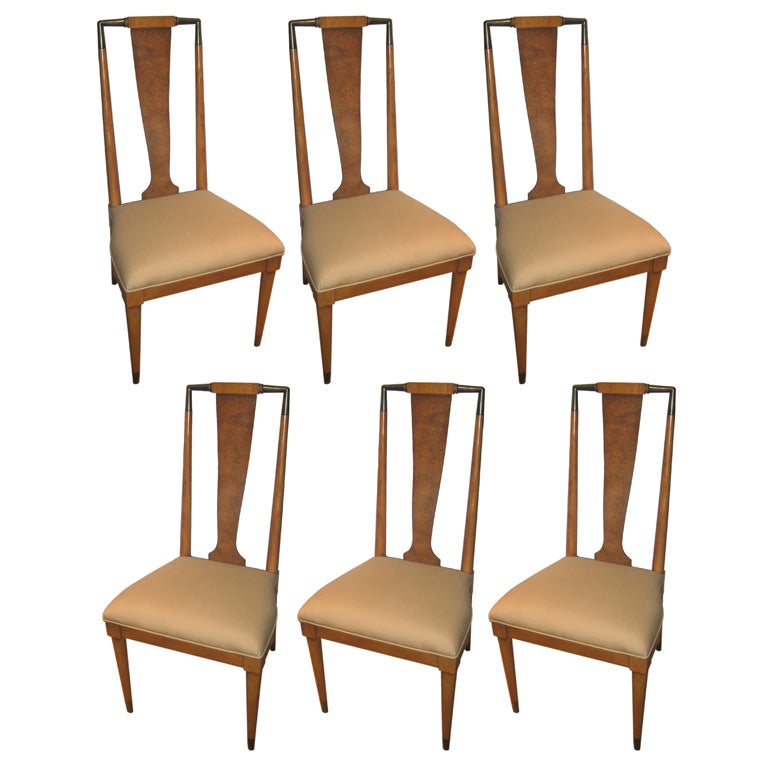 Set of Six Dining Chairs by William Clingman