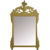 Vintage Painted and Parcel-Gilt  Italian Mirror