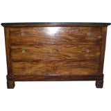Antique Louis Phillippe Commode  Dresser with Marble Top