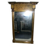 19th c. Petite Federal Gilded Mirror