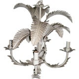 Small Palm Leaf Hanging Metal Chandelier Small Palm Leaf Hanging Metal Chandelier