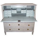 Antique 18th c. Gustavian Swedish Desk with Distressed Finish