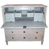 18th c. Gustavian Swedish Desk with Distressed Finish