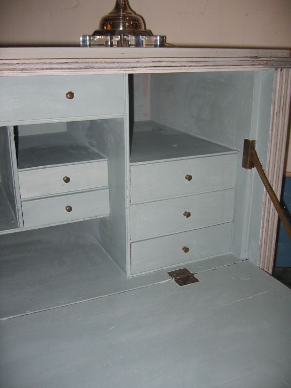 distressed secretary desk