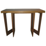 Mid-Century Console Card Table Made By Paul Frankl 11