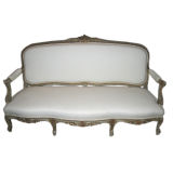Italian Settee c. 1810, Original Paint and Gilt Finish 6
