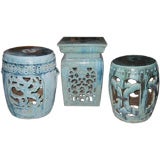 An Assortment of Chinese Provincial Garden Stools