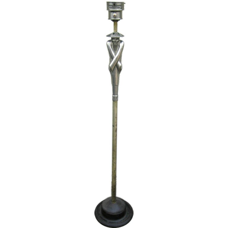 Colonial-Premier Co. Moderne Chinaman Floor Lamp