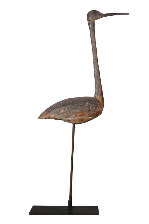 Life Sized Blue Heron Decoy or Sand Crane Decoy