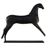 Antique Carved and Painted Child's Horse