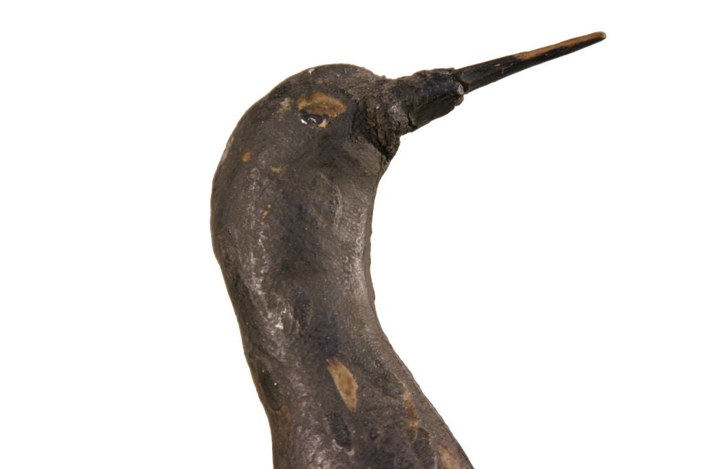 American Early Shorebird Decoy For Sale
