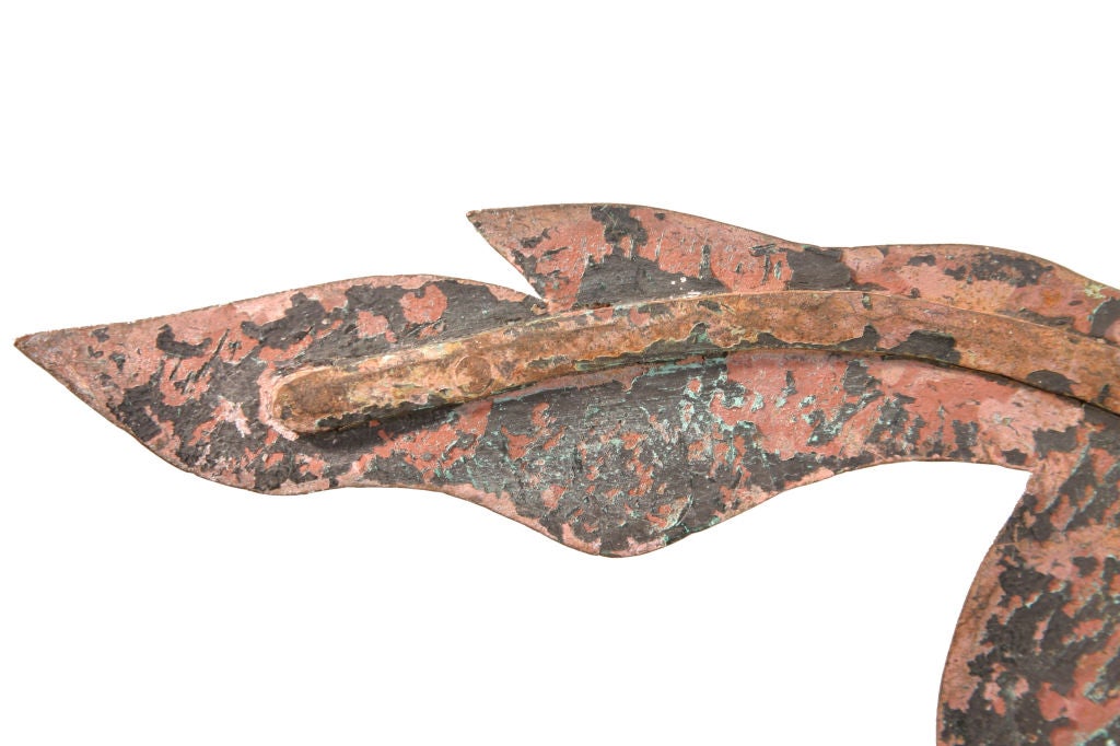 19th Century Sheet Metal Running Horse Weathervane