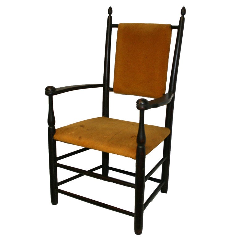 Exquisite Child's Chair from the Mt. Lebanon Shaker Community For Sale