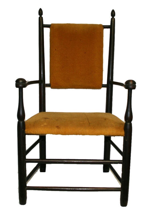 American Exquisite Child's Chair from the Mt. Lebanon Shaker Community For Sale