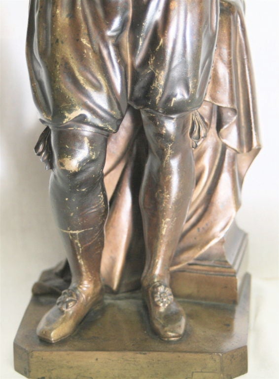 Guillaume Geefs Bronze Sculpture of Peter Paul Rubens, 1842 2
