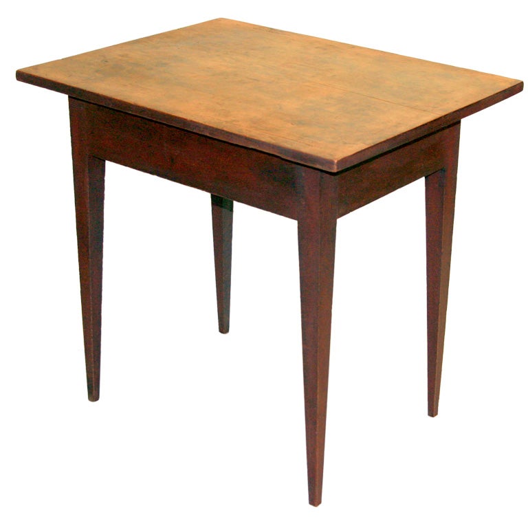 Early 19th Century Shaker Work Table from Mt. Lebanon, New York For Sale
