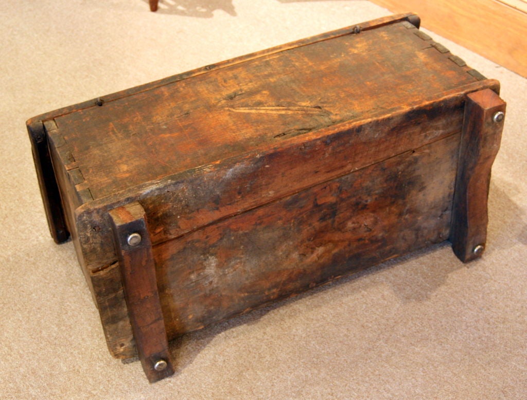 Charles I Walnut Coffer or Chest, 17th Century English For Sale 1