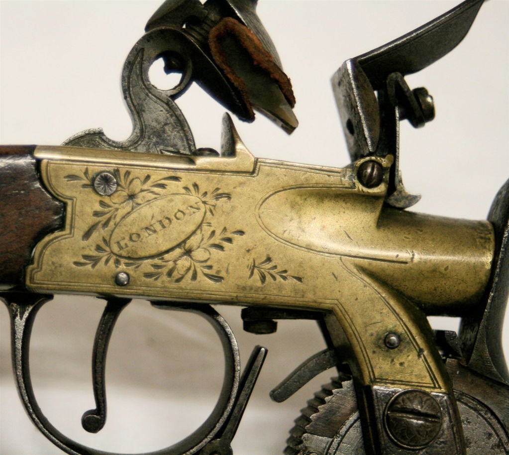 Antique Eprouvette, Flint Lock Black Gun Powder Tester, London 1