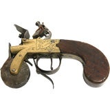 Antique Eprouvette, Flint Lock Black Gun Powder Tester, London