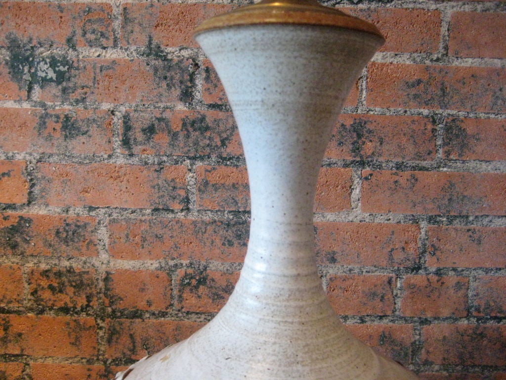 California studio pottery lamp 1