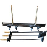 Donald Deskey Andirons and Fireplace Tools Donald Deskey Andirons and Fireplace Tools