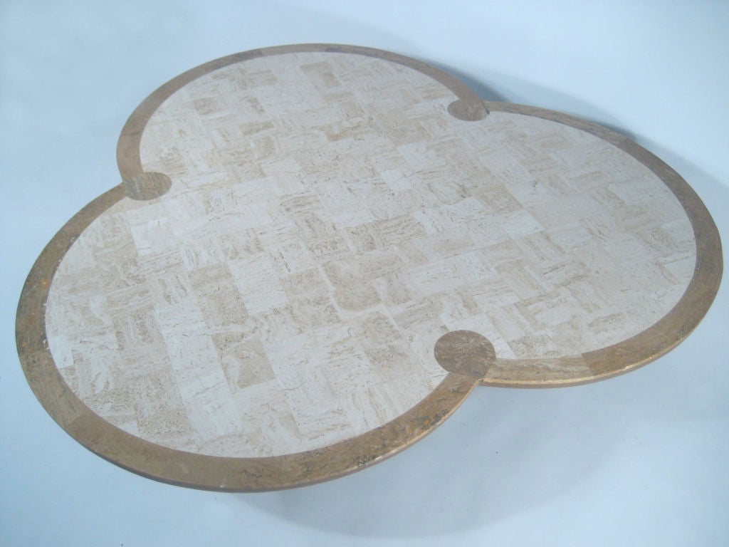 Mid-20th Century clover leaf table by Montaverdi Young