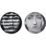 Set of twelve themes and variations plates by Piero Fornasetti