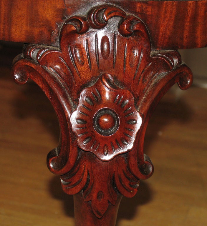 English Walnut Library Armchair