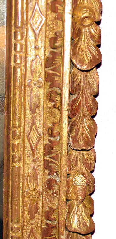 English George II Giltwood Mirror