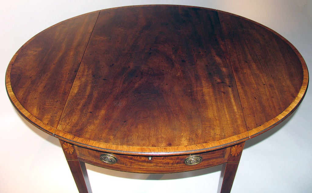 English George III Mahogany Pembroke Table